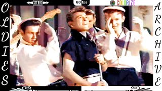 Gene Vincent - Dance In The Street (Film, 1958) [Colorize + Stereo Mix + 60fps]