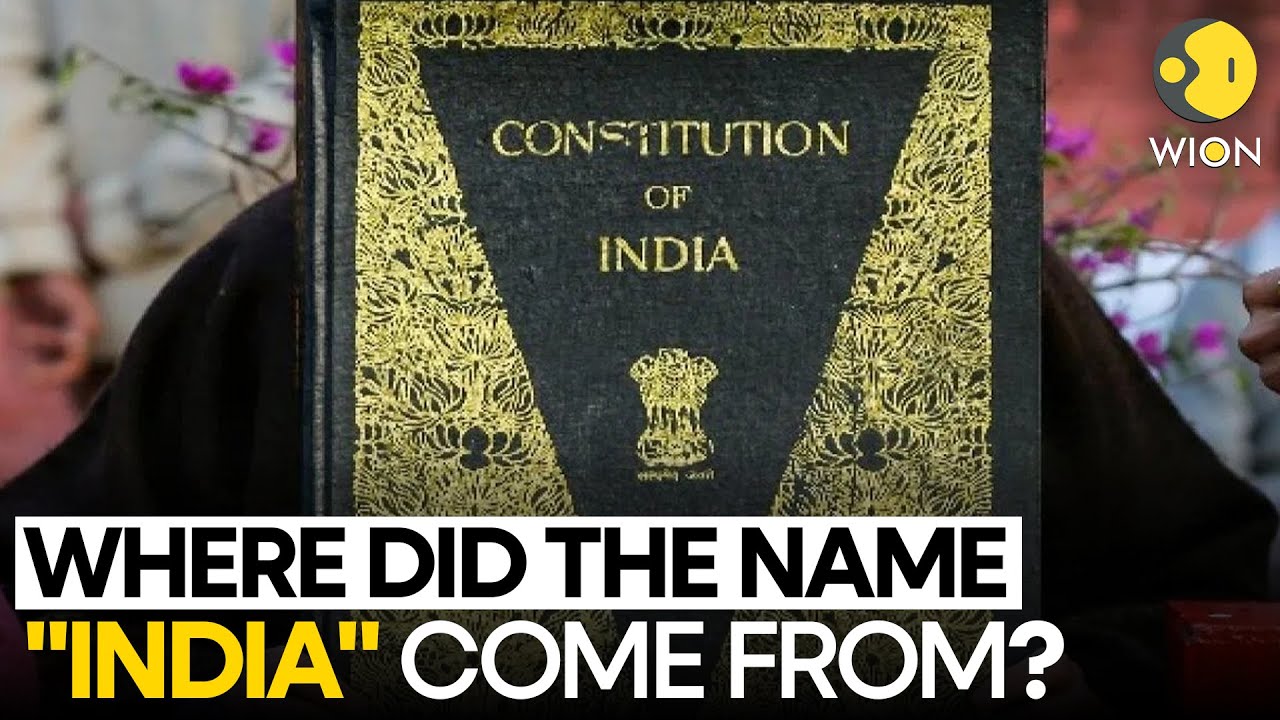 Who named Bharat to India?