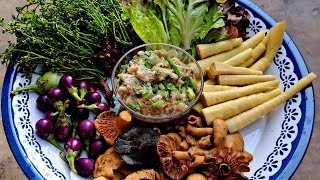 นึงเห็ดป่นปลามาแซบนำกันคับ