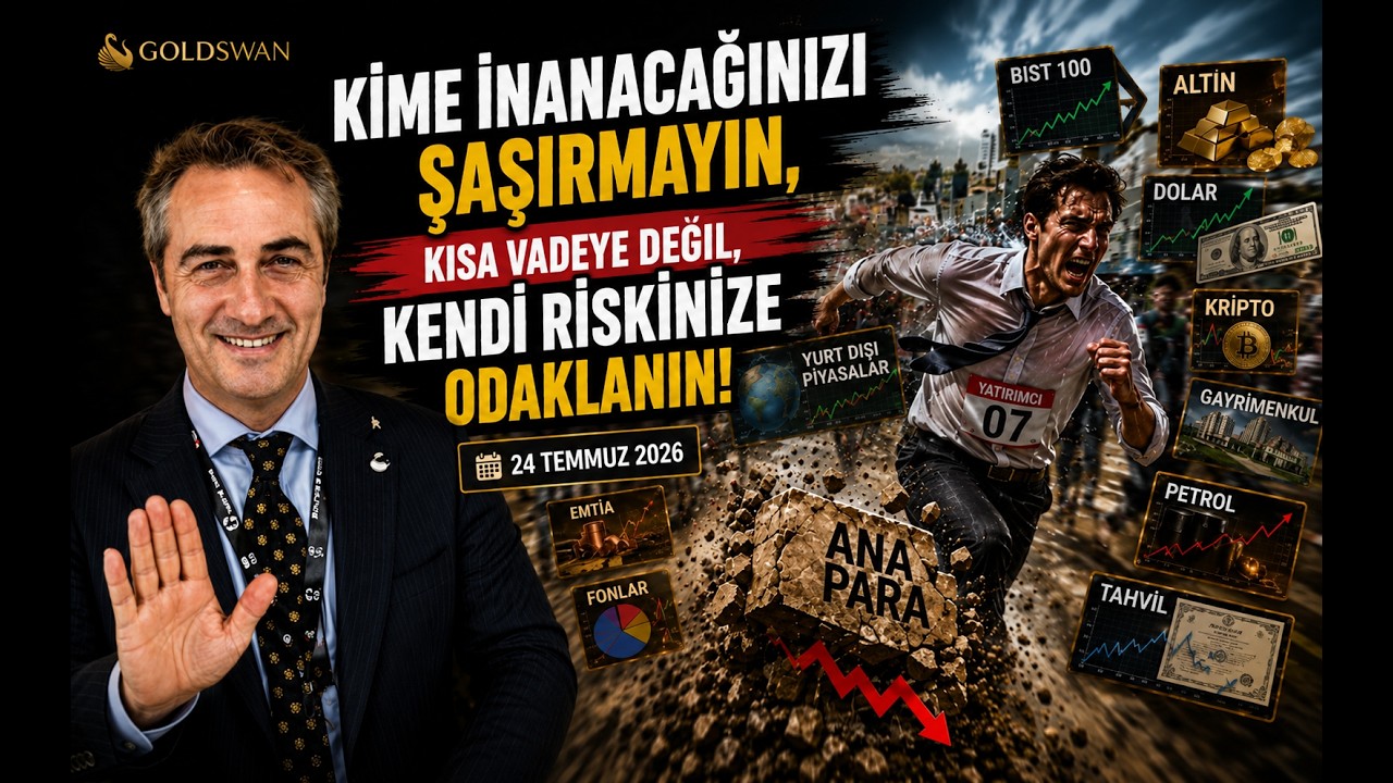 KİME GÜVENECEĞİNİZİ ŞAŞIRMAYIN. KISA VADEYE DEĞİL KENDİ RİSKİNİZE BAKIN.