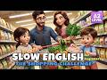 A Busy Family Shopping Day Easy English Listening Story Compilation For Beginners A1 A2 Level