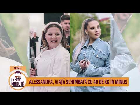 Alessandra, viață schimbată cu 40 de kg în minus