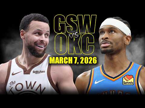 Oklahoma City Thunder vs Golden State Warriors Full Game Highlights – March 7, 2026 | NBA Season
