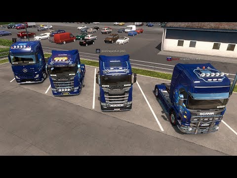 Euro Truck Simulator 2 MP stream 26.11.2018 (EU2 катаем со зрителями)