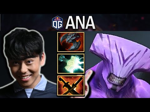 OG.ANA SMURF FACELESS VOID WITH MJOLNIR-SNY - DOTA 2 7.29 GAMEPLAY