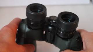 Binoculars diopter (right eye) adjustment. A common mistake made