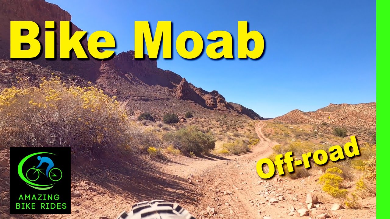 15 Minute Virtual Bike Ride | Moab | Off-Road| Utah | Cycling Workout | Travel Video