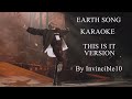 Earth Song (Karaoke) This Is It Version Michael Jackson