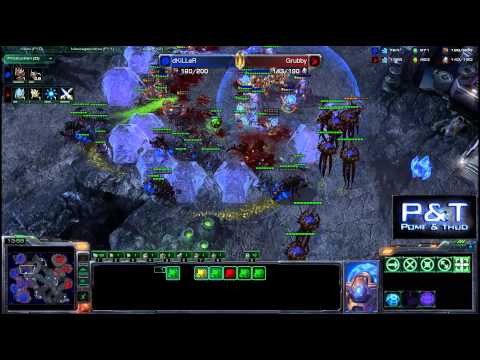 (HD597) Grubby vs Killer - PvZ - G1 - Starcraft 2 Replay [FR]