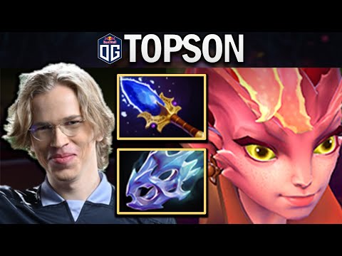 OG.TOPSON DARK WILLOW - PRO MID - DOTA 2 7.28 GAMEPLAY