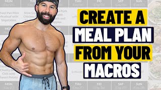 Create a Meal Plan from your Macros