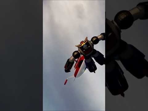 UFO ROBOT GOLDRAKE [ 3D Model ] in flight