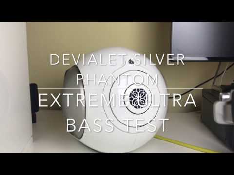 Devialet Silver Phantom - Bass test...