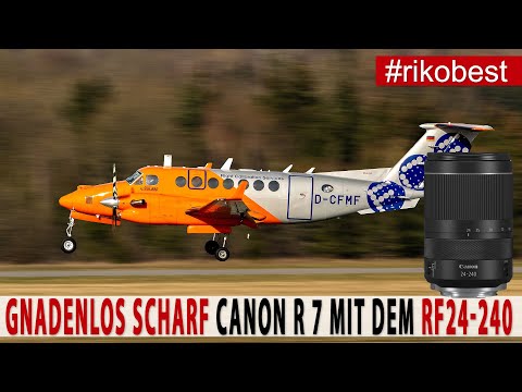 Die beste Kombination für scharfe Tele-Fotos? Canon R7 & RF 24-240 auf dem Flugplatz im Praxistest!
