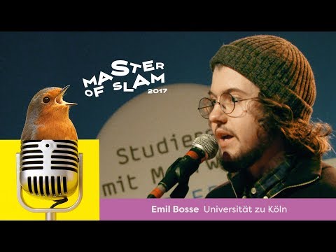 Auftritt beim Master of Slam 2017 - Emil Bosse