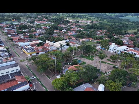 AMORINÓPOLIS GOIÁS, PROJETO VISÃO AÉREA - VISTA GERAL DA CIDADE.