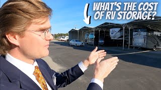 How expensive is RV Storage in Virginia