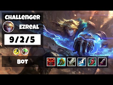 Ezreal KOREAN Challenger BOT (9/2/5) - v11.11
