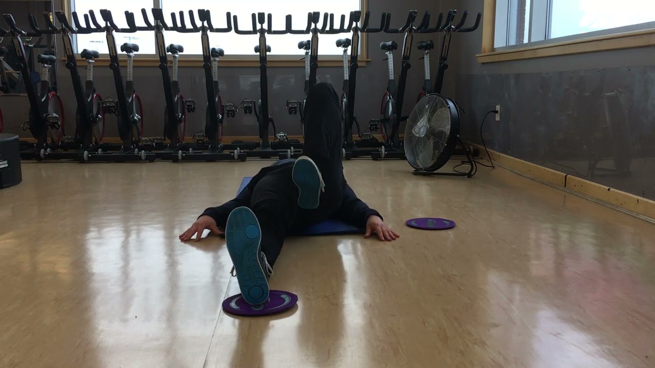 5. Level 5 Sliding Leg Curl (Front View)