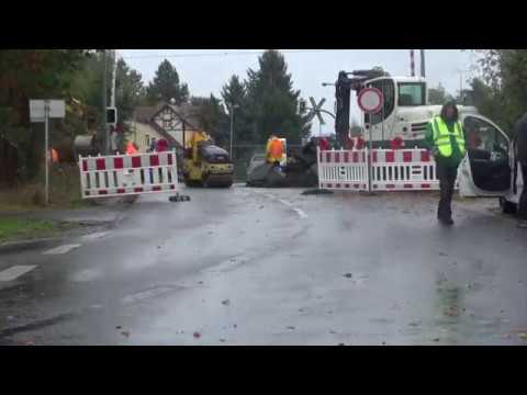 Radler und Fußgänger können Bahnübergang überqueren - ELSTERWELLE