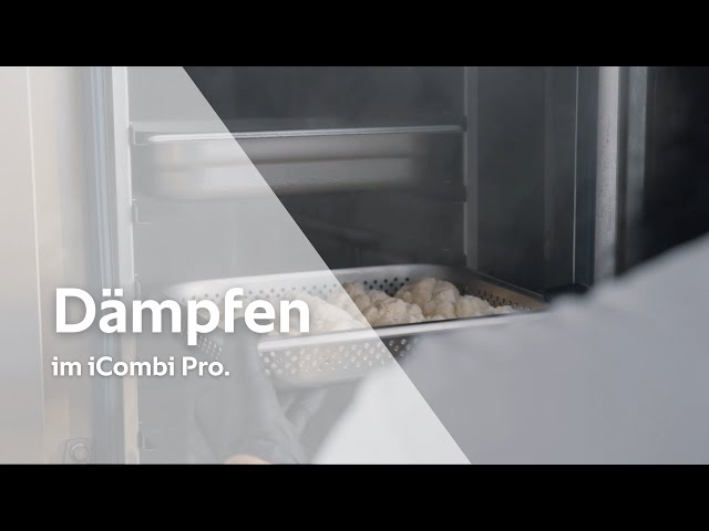 Steaming in the iCombi Pro.