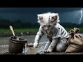 Poor Cat Struggle CartoonZone L7o