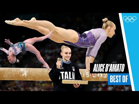 The best of Alice D'Amato at the Olympics | Athlete Highlights
