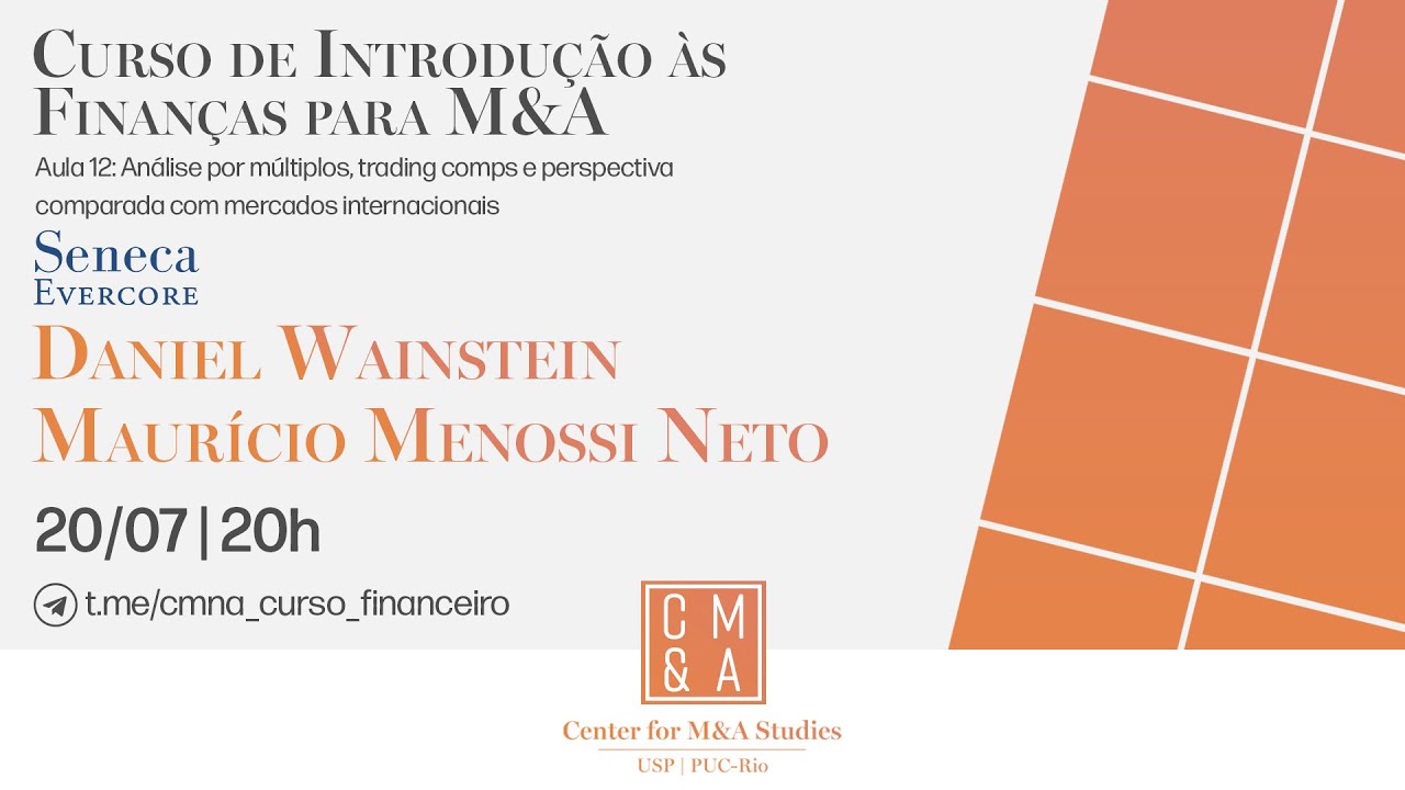 Aula 12: Análise por múltiplos