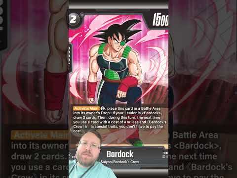Insane Bardock’s Crew Support In Set 7! #dragonballsupercardgame #tcg #fusionworld #cardreveal