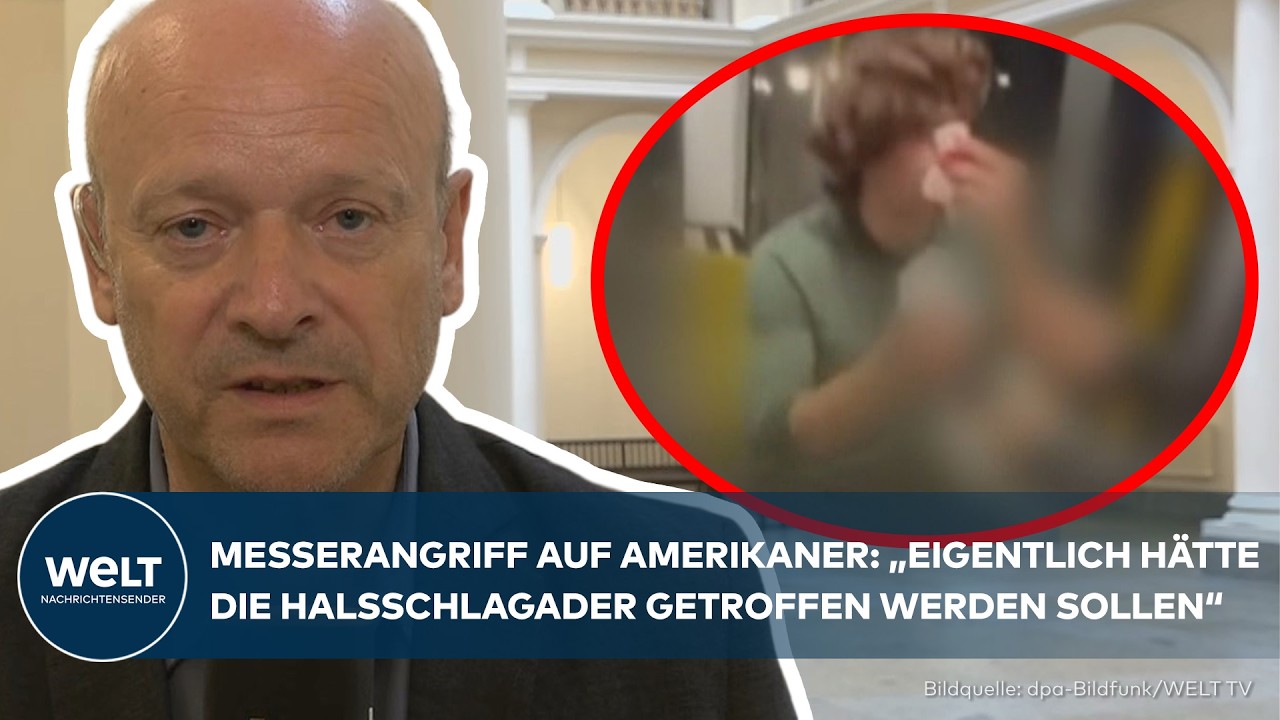 DRESDEN: Urteil nach Messerangriff auf US-Amerikaner – zwei Syrer vor dem Landgericht