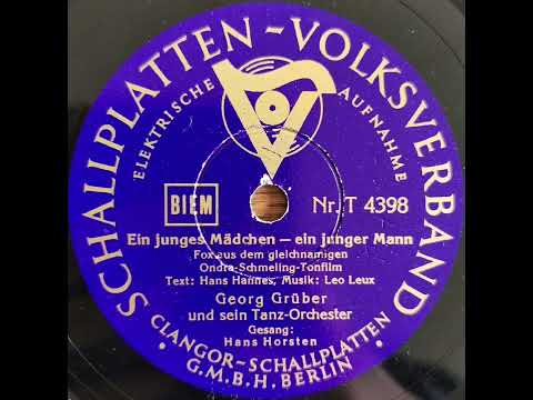 Erwin Hartung: Ein junges Mädchen - ein junger Mann