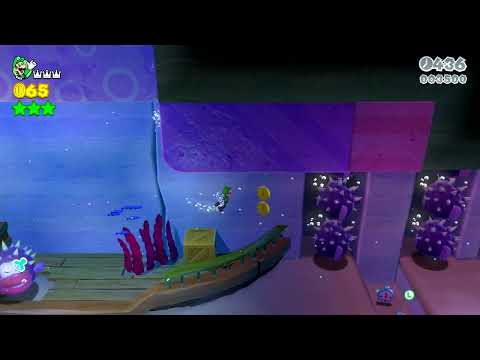 Super Mario 3D World [Switch] 3-5 Itemless Speedrun - Time: 78