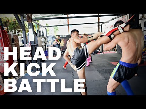 Sparring @FA Group Muay Thai in Bangkok