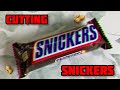 Cutting SNICKERS Bar ASMR