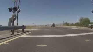preview picture of video 'Buckeye, Arizona - AZ State Route 85 Highway north to Interstate 10 Freeway East, GP050063'