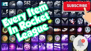 How to get EVERY ITEM in Rocket League for FREE