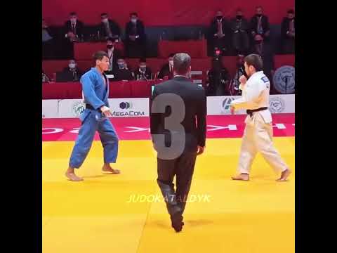 Атмосферная схватка двух бросковых дзюдоистов😍🚀🥋Судейство три раза не дали замечания Кыргызскому
