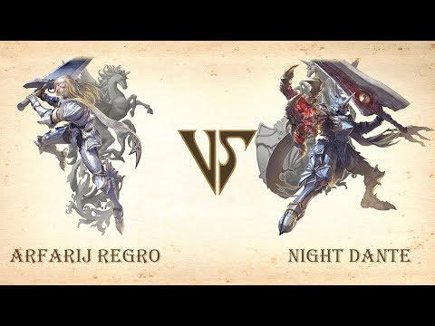 Arfarij Regro (Siegfried) VS Night Dante (Nightmare) - Network Test Beta