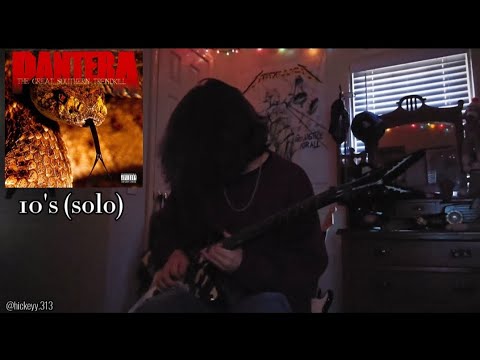 10's - Pantera (solo cover)