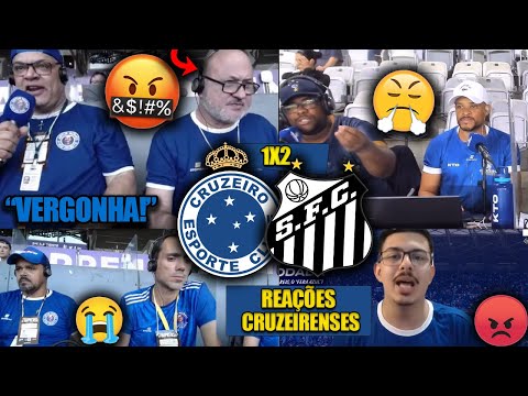 REAÇÕES dos CRUZEIRENSES - CRUZEIRO 1X2 SANTOS - BRASILEIRÃO 2025 - REACT VAMOS RIR DO CABULOSO!