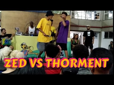 (QUANDO MONSTROS COLIDEM) ZED VS THORMENT PRIMEIRA FASE ESTADUAL RJ - DUELO DE MC'S 2022