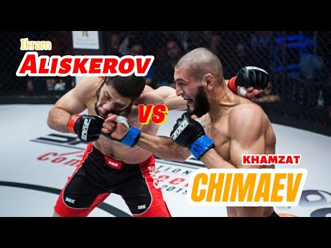 Khamzat Chimaev vs Ikram Aliskerov | full fight | BRAVE CF