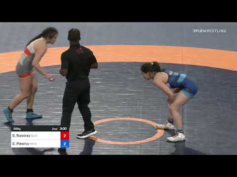 68 Kg Rr Rnd 1 - Sienna Ramirez, Southern Oregon Regional Training Center Vs Solin Piearcy, Menlo