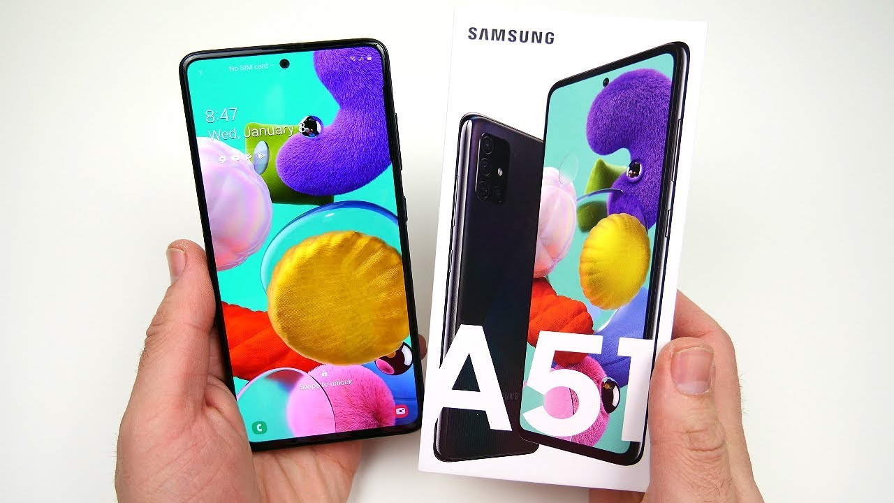 Galaxy A51 Unboxing!