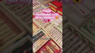 Happy rakshabandhan all my brothers 🤗🍫🌹 #viral #youtubeshorts #rakshabandhanspecial