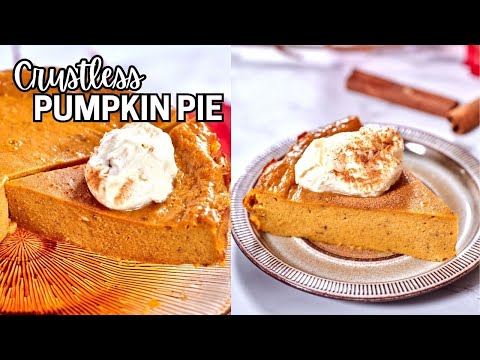 The Easiest Pumpkin Pie You’ll Ever Make—No Crust, No Fuss!