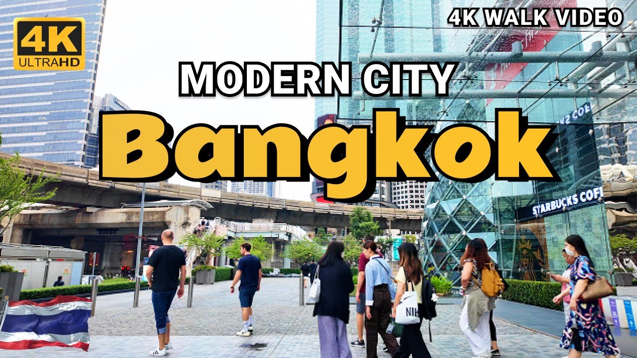 Immersive street-level walking tour through Bangkok, Thailand, showcasing authentic urban landscapes, local architecture, and the vibrant atmosphere of the city's neighborhoods