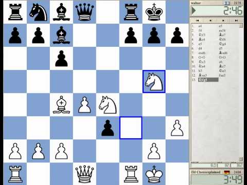 Blitz Chess #561 with Live Comments Kings Gambit