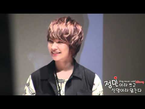 [4Biong] 120421 YM&KM Birthday Party - MC Jungmin