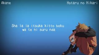 Download lagu Opening Naruto Shippuden 5 - Hotaru no Hikari (Lyrics) mp3